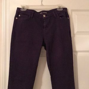 Purple Michael Kora skinny jeans size 4